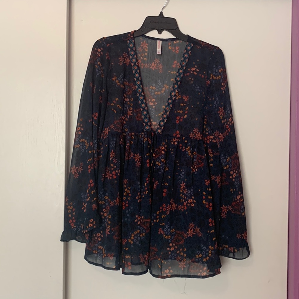 Floral kimono